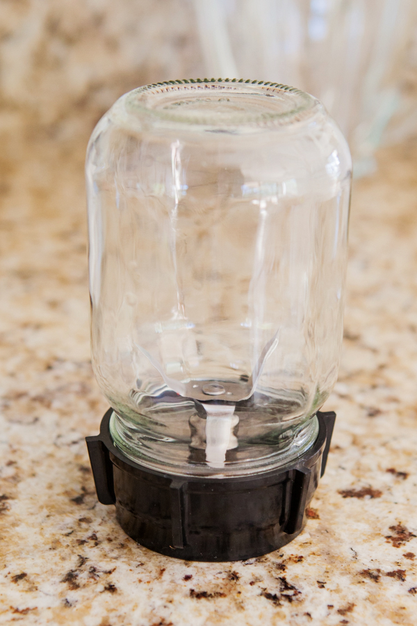 The mason jar blender trick - Food, glorious food!