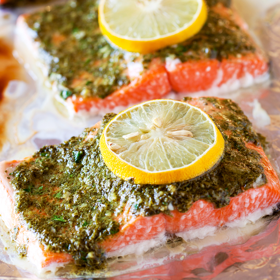 Baked Lemon and Herb Salmon | The PKP Way