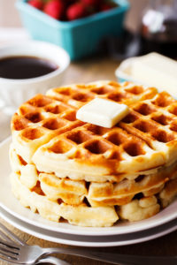 Quick Yeast Waffles - The Pkp Way