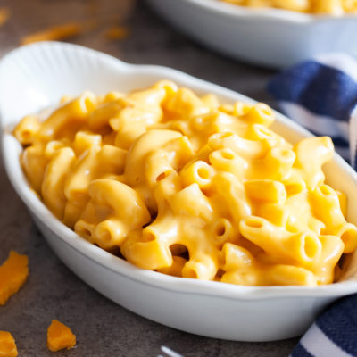 With some unexpected ingredients, you too can make deliciously tangy, ultra-smooth and­­ Creamy Macaroni and Cheese.